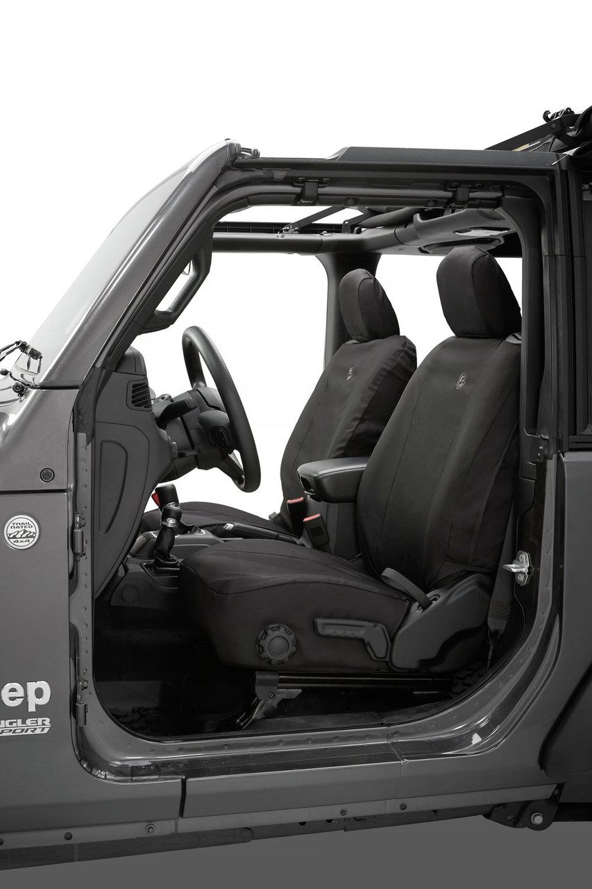 Front Seat Covers - Jeep 2018-Current Wrangler JL; 2-Door