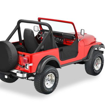 Lower Fabric Jeep 1980-1986 CJ7 W/Post Style Strikers; 1987-1995 Wrangler YJ  - Bestop | Leading Supplier of Jeep Tops & Accessories