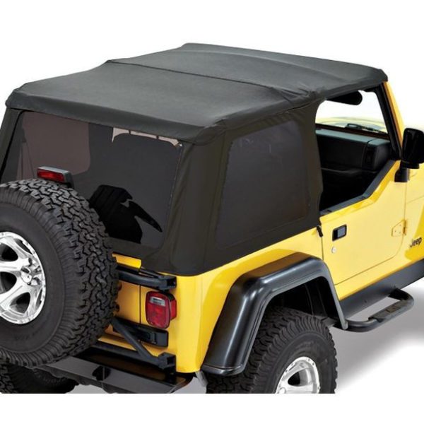 Trektop® Slantback Soft Top - Jeep 1997-06 Wrangler TJ; Exc. Unlimited ...