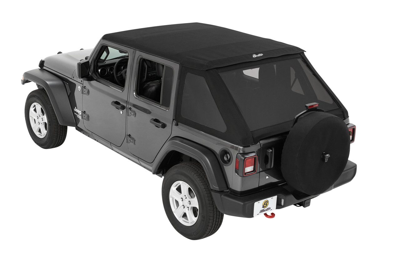 Trektop® Slantback Soft Top - Jeep 2018-Current Wrangler JL