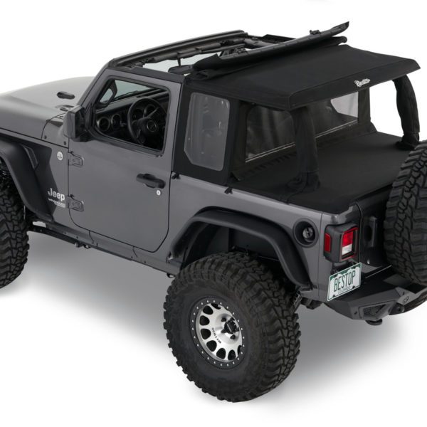 Halftop Soft Top Conversion Kit - Jeep 2018-23 Wrangler JL - Bestop ...