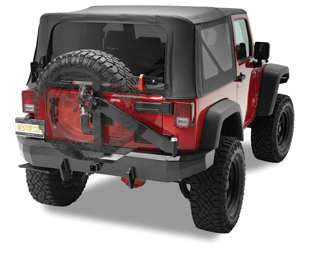 HighRock 4x4™ Rear Bumper Jeep 1997-2006 Wrangler TJ - Bestop | Leading ...